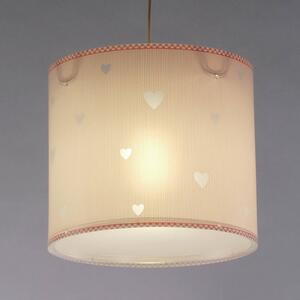 Lampada a sospensione Sweet dreams rosa