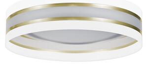 Plafoniera LED CORAL GOLD 1xLED/24W/230V bianca/dorata