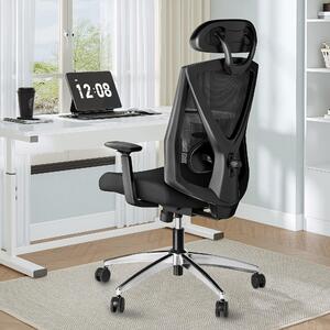 Sedia ergonomica da ufficio - Sedia per ufficio - Sedia da gaming - Sedia da lavoro - Sedia girevole - Regolabile in altezza