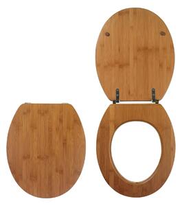 Copriwater ovale Universale BAMBOO WIRQUIN legno massello bambù