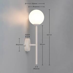 Trio Lighting Applique da parete Firano, Alluminio / Grigio / Zincato, Soggiorno / Sala da pranzo, Metallo, Moderno, Applique