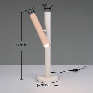 Trio Lighting Lampada da tavolo Terloa, Multicolore, Soggiorno / Sala da pranzo, Metallo, Moderno, Lampada da tavolo
