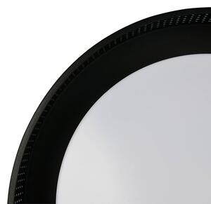 Trio Lighting Plafoniera soffitto Filippo, dimmerabile, Nero, Bagno, Metallo, Moderno, Plafoniera