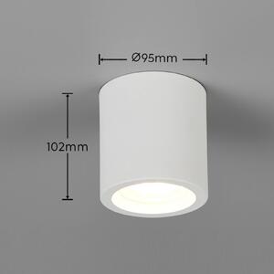 Trio Lighting Plafoniera soffitto Biscotto, Bianco / Opale, Soggiorno / Sala da pranzo, Metallo, Moderno, Plafoniera