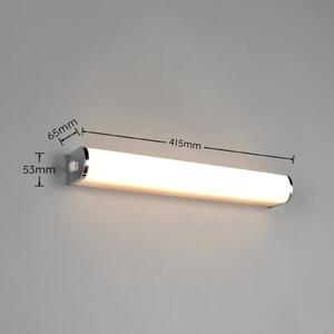 Trio Lighting Applique da parete Giacomo, Cromo / Argento, Bagno, Metallo, Moderno, Applique
