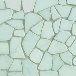 Mosaico marmo Opus White bianco sp. 7 mm