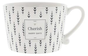Bastion Collections Mug Cherish Happy Days in Gres Porcellanato