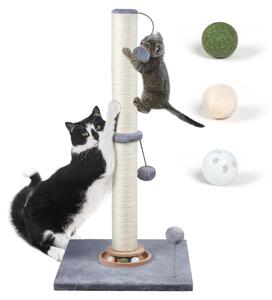 Albero interattivo per gatti con palline alla valeriana