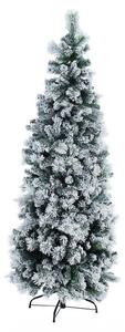 Albero di Natale Artificiale Innevato 210 cm 803 Rami Verde