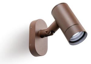 Applique classico sovil lama 264 36 gu10 led ip54 orientabile alluminio vetro - Sovil Illuminazione