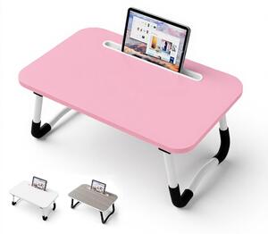 Piccola superficie di supporto per laptop da usare a letto – Tavolino multifunzionale per laptop e colazione