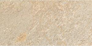 Gres porcellanato smaltato per esterno effetto pietra sp. 8.2 mm Myrtos beige 20x40 beige