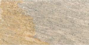 Gres porcellanato smaltato per esterno effetto pietra sp. 8.2 mm Myrtos beige 20x40 beige
