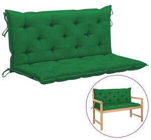 Cuscino per Dondolo Verde 120 cm in Tessuto