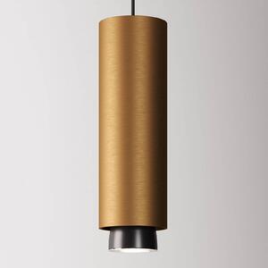Fabbian Claque sospensione LED 30 cm bronzo