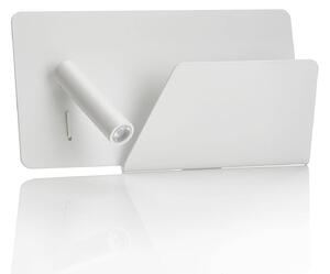 FARO BARCELONA Moderna applique LED Suau con porta USB