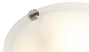 Plafoniera classico Emma bianco, in vetro, D. 30 cm 2 luci LEXMAN