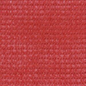 Paravento da Balcone Rosso 120x500 cm in HDPE