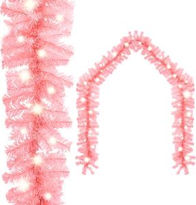 Ghirlanda Natalizia con Luci a LED 5 m Rosa