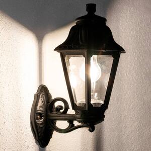 Fumagalli Applique LED esterni Bisso Anna E27 uplight nero