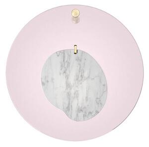 Foscarini Gioia applique LED, Ø 40cm, rosa