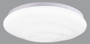 Plafoniera moderno Flow LED CCT dimmerabile , in ferro, bianco D. 30 cm 30x30 cm, INSPIRE