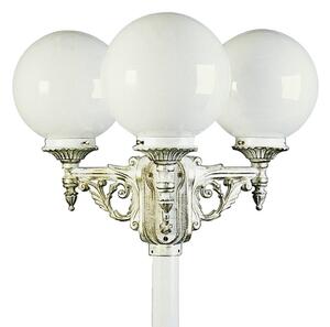 Artistico lampadario 163-3, bianco-oro