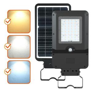 Lampione stradale solare LED con sensore STREET LED/20W/7,4V 3000/4000/6000K IP65 5400 mAh