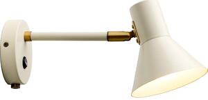 Halo Design 747443 - Applique da parete STYLE 1xE14/25W/230V crema/ottone