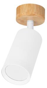Brilagi - Faretto SELE 1xGU10/30W/230V bianco/effetto rovere