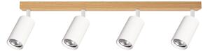 Brilagi - Faretto SELE 4xGU10/30W/230V bianco/finitura rovere