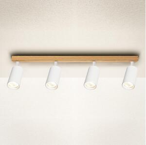 Brilagi - Faretto SELE 4xGU10/30W/230V bianco/finitura rovere