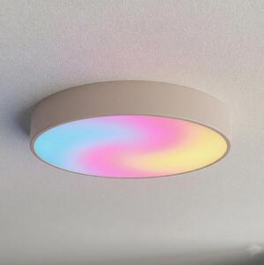 Brilagi - Plafoniera dimmerabile LED RGBW CLARE 4xE27/9W/230V Wi-Fi beige