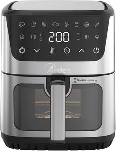 Ardes Friggitrice ad Aria Capacit 6,5 Litri Potenza 1500 Watt 12 Programmi Rapid Air con Doppia Resistenza - Friggisana Supreme 6,5L