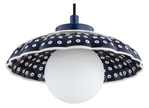 Argon 8948 - Lampada a sospensione su cavo BOLL 1xG9/6W/230V blu