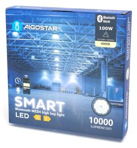 Aigostar - Lampada LED da esterno MESH high bay LED/100W/230V 4000K IP65