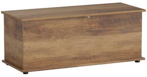 Panca Contenitore 100x40x40 cm Multiuso Capacità 113 L in Legno Ingegnerizzato