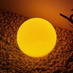 Lindby Yohan lampada LED solare RGB, 25 cm
