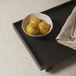 Ferm LIVING Vassoio Bon Large, lunghezza 47 cm, nero, legno