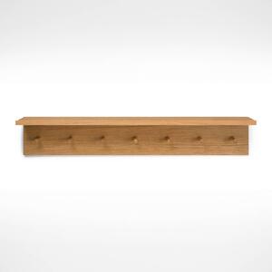 Ferm LIVING portaoggetti Place Rack, lunghezza 105 cm, gancio, legno