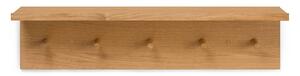 Ferm LIVING portaoggetti Place Rack, lunghezza 75 cm, gancio, legno