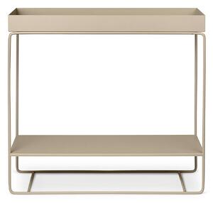 Ferm LIVING Contenitore per piante a due piani, beige, 80 x 25 x 75 cm