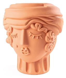 SELETTI Vaso da donna Magna Graecia, altezza 33 cm, terracotta