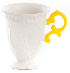 Tazza SELETTI I-Wares, bianco / giallo, 300 ml, porcellana