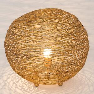 Holländer Lampada da tavolo Campano oro, diametro 40 cm