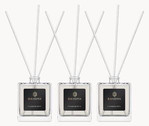 Set di 3 diffusori per ambienti Cinnamon Spice (mandarino, scorza d'arancia)