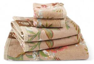 SET asciugamano 5 pezzi PIP STUDIO Art. Secret Garden Towel Col. Khaki