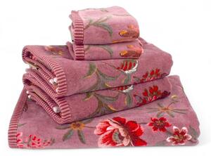 SET asciugamano 5 pezzi PIP STUDIO Art. Secret Garden Towel Col. Mauve