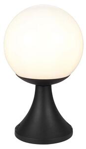 V-TAC VT-1230 Lampada LED da giardino a globo con portalampada E27 Colore Nero Opaco h: 35cm IP44 - 11826