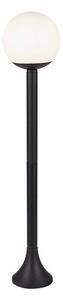 V-TAC Lampada da Terra a sfera con Portalampada E27 Colore Nero Opaco h:97cm IP44